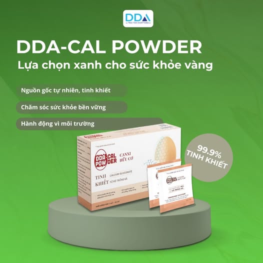 CANXI HỮU CƠ DDA – THÀNH CÔNG ĐƯỢC GHI NHẬN & NIỀM TỰ HÀO CỦA KHOA HỌC VIỆT NAM