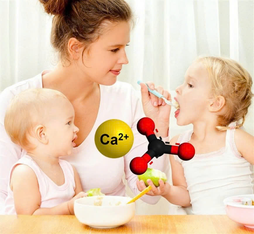 NHU CẦU CANXI CỦA TRẺ - BÉ NÊN BỔ SUNG BAO NHIÊU CANXI MỖI NGÀY