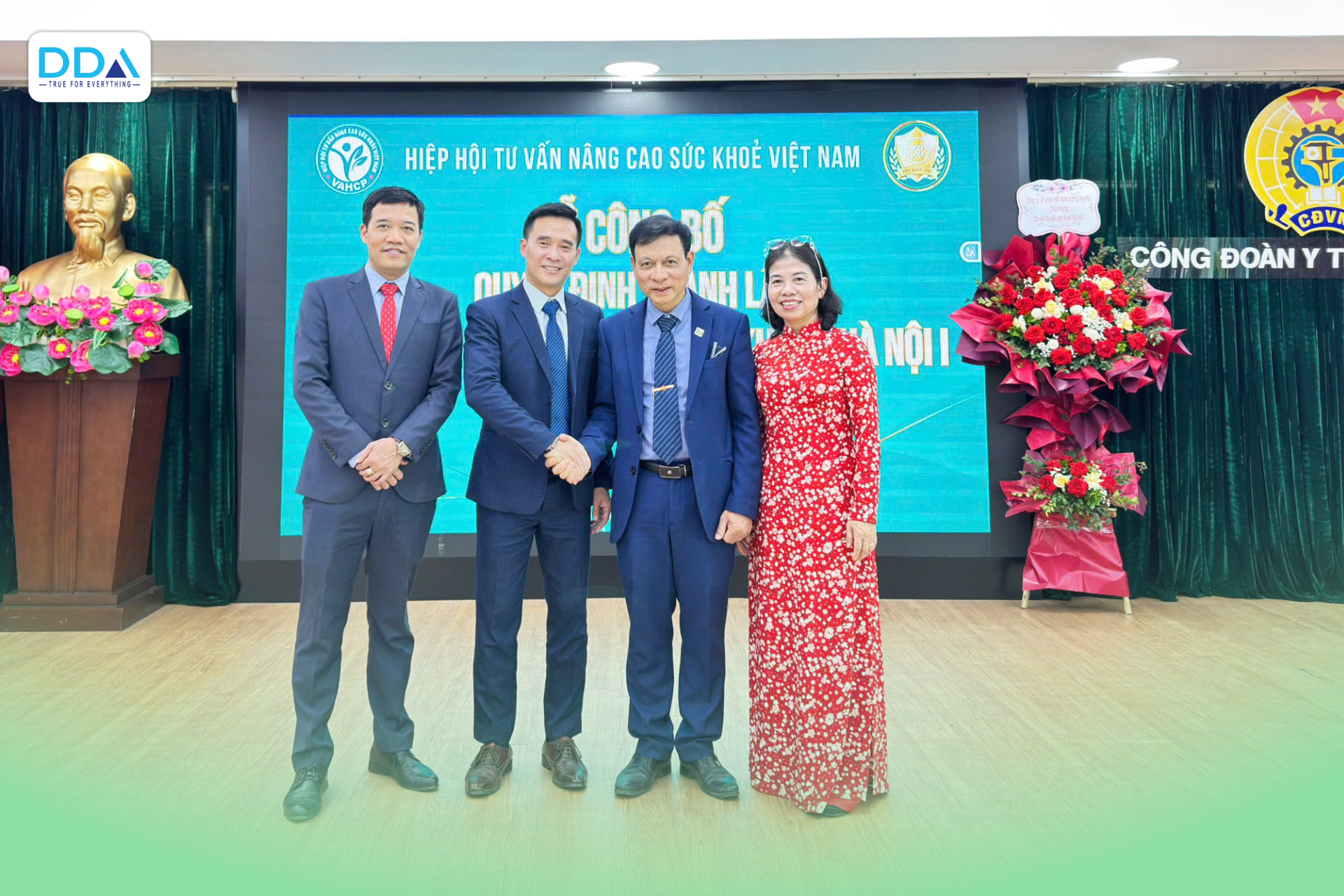 DDA Việt Nam ký kết hợp tác với Chi hội Tư vấn Nâng cao Sức khỏe – Hà Nội 1: Dấu mốc mới trong hành trình vì sức khỏe cộng đồng